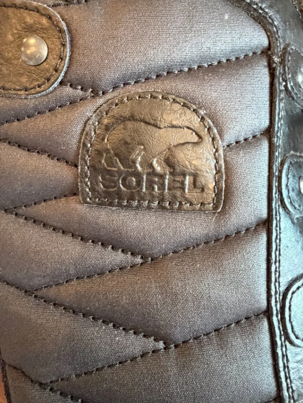 Sorel Women's Tofino II Black Stone Waterproof Insulated Winter Boot, Size 8.5